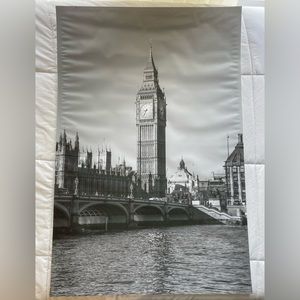 24x36 Wall Art - Black/White + Grey